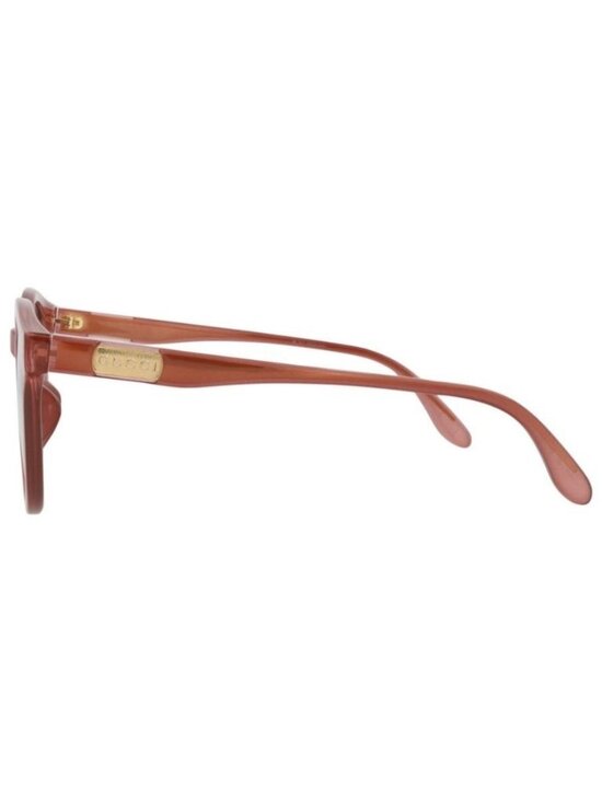 New Gucci Womens Round/Oval Pink Pink Brown Fashion Designer Sunglasses main image 7